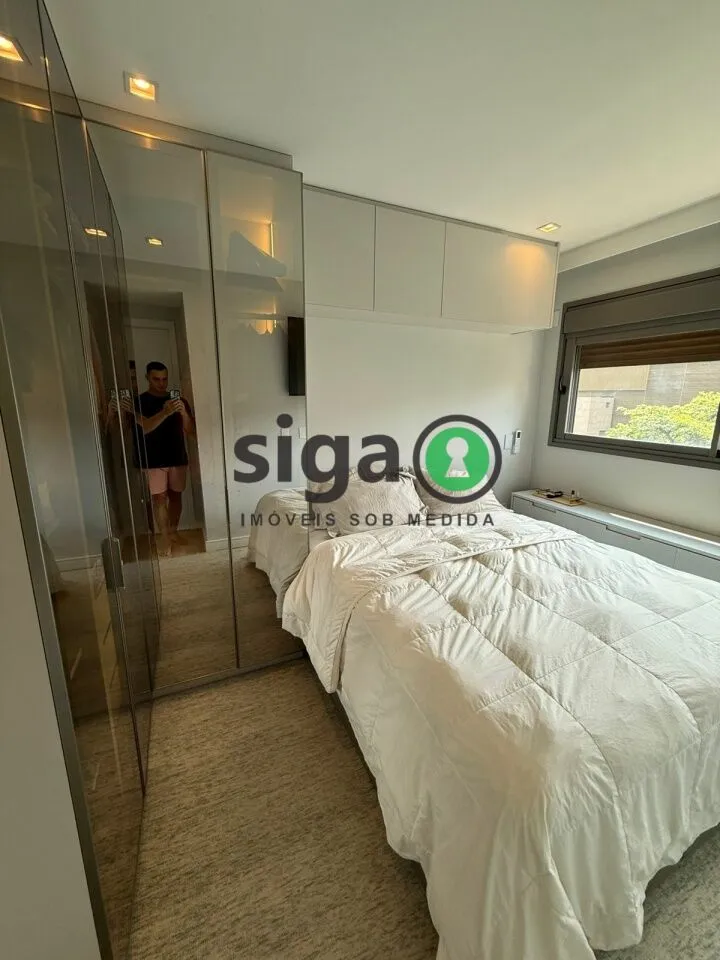 Imagem Apartamento em Moema para venda com 1 suíte, living ampliado, 1 vaga- Porteira fechada