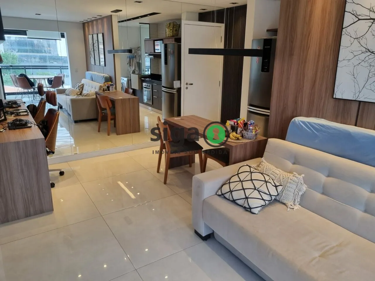 Imagem Apartamento para Venda na Chácara Santo Antônio com 1 quarto