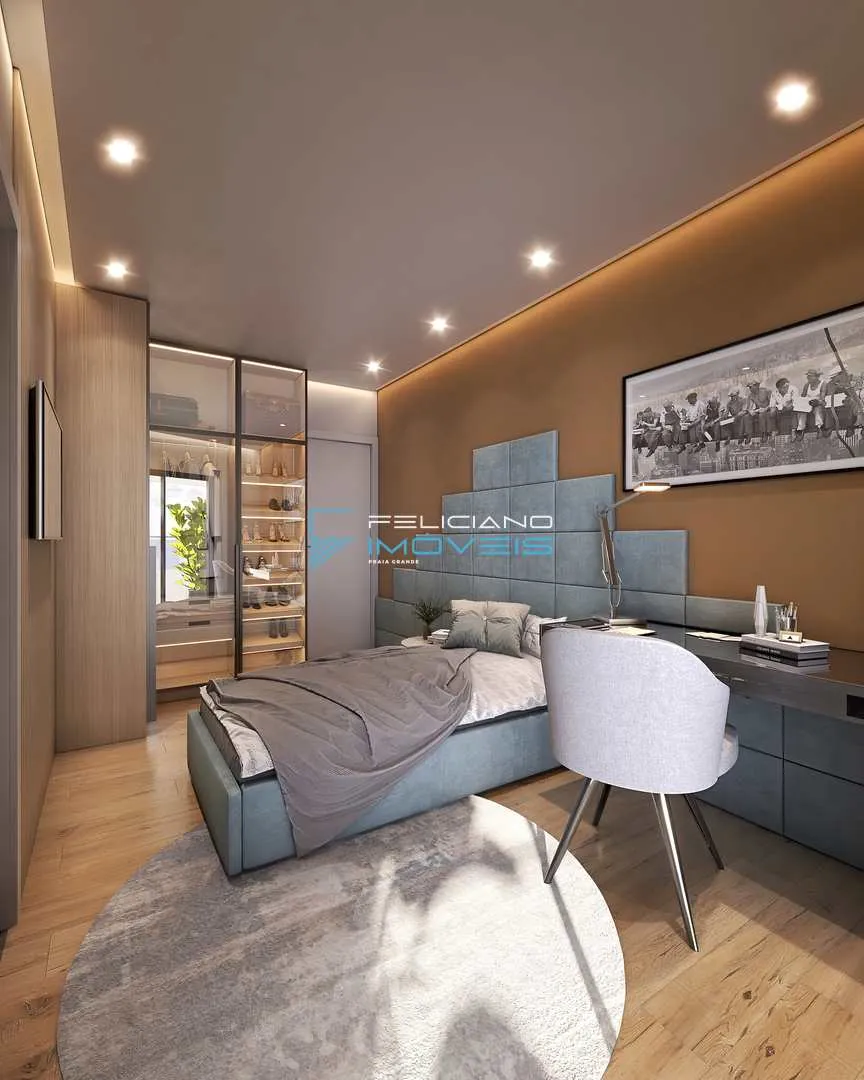 Imagem Apartamento com 1 quarto, Solemar, Praia Grande - R$ 505 mil, Cod: 5720
