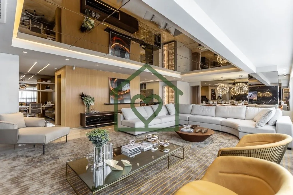 Imagem Jardim Europa, apto andar alto com 202 metros privativos sendo 3 suítes e 3 vagas no Tree Haus, emp...