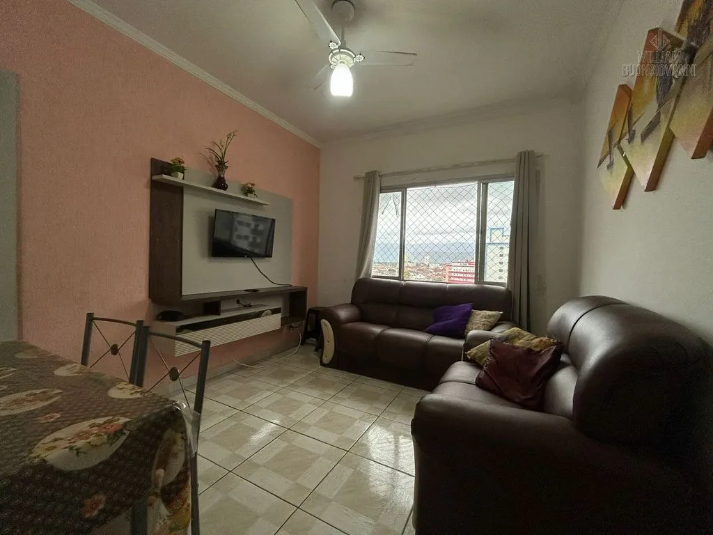 Imagem Frente Mar, Mobiliado, Apartamento à Venda - Praia Grande, Bairro Mirim