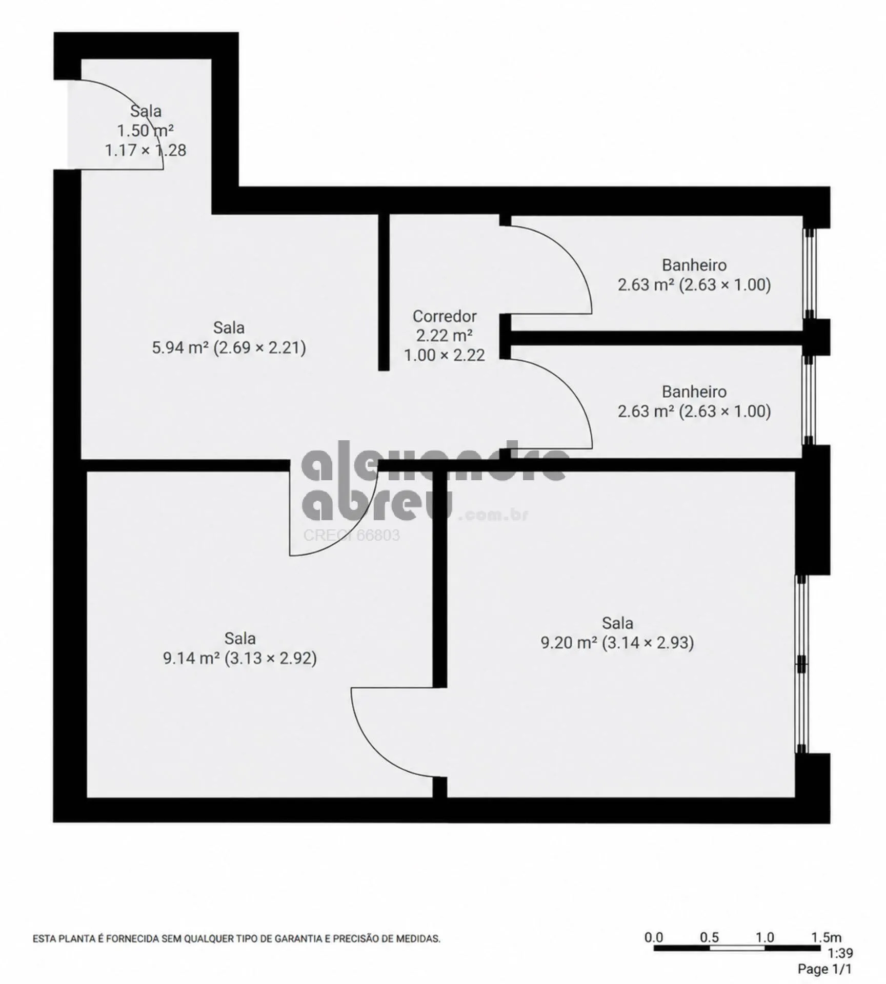 Imagem Aluga-se escritório comercial de 30 m² com 2 salas em Edifício no Morumbi