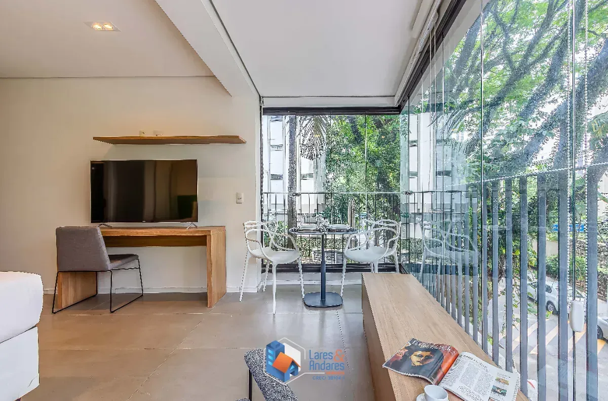 Imagem Apartamento para venda em Vila Nova Conceição com 1 quarto, sendo 1 suíte, 38m²