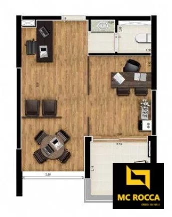 Imagem Sala Comercial Marco Zero Mix - São Bernardo do Campo