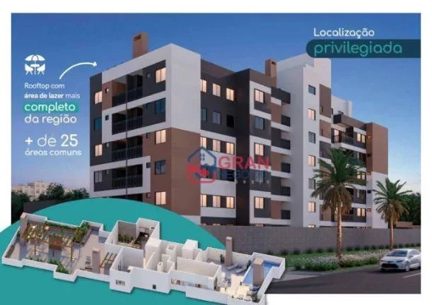 Foto do imóvel Apartamento com 2 dormitórios à venda - Novo Mundo - Curitiba/PR