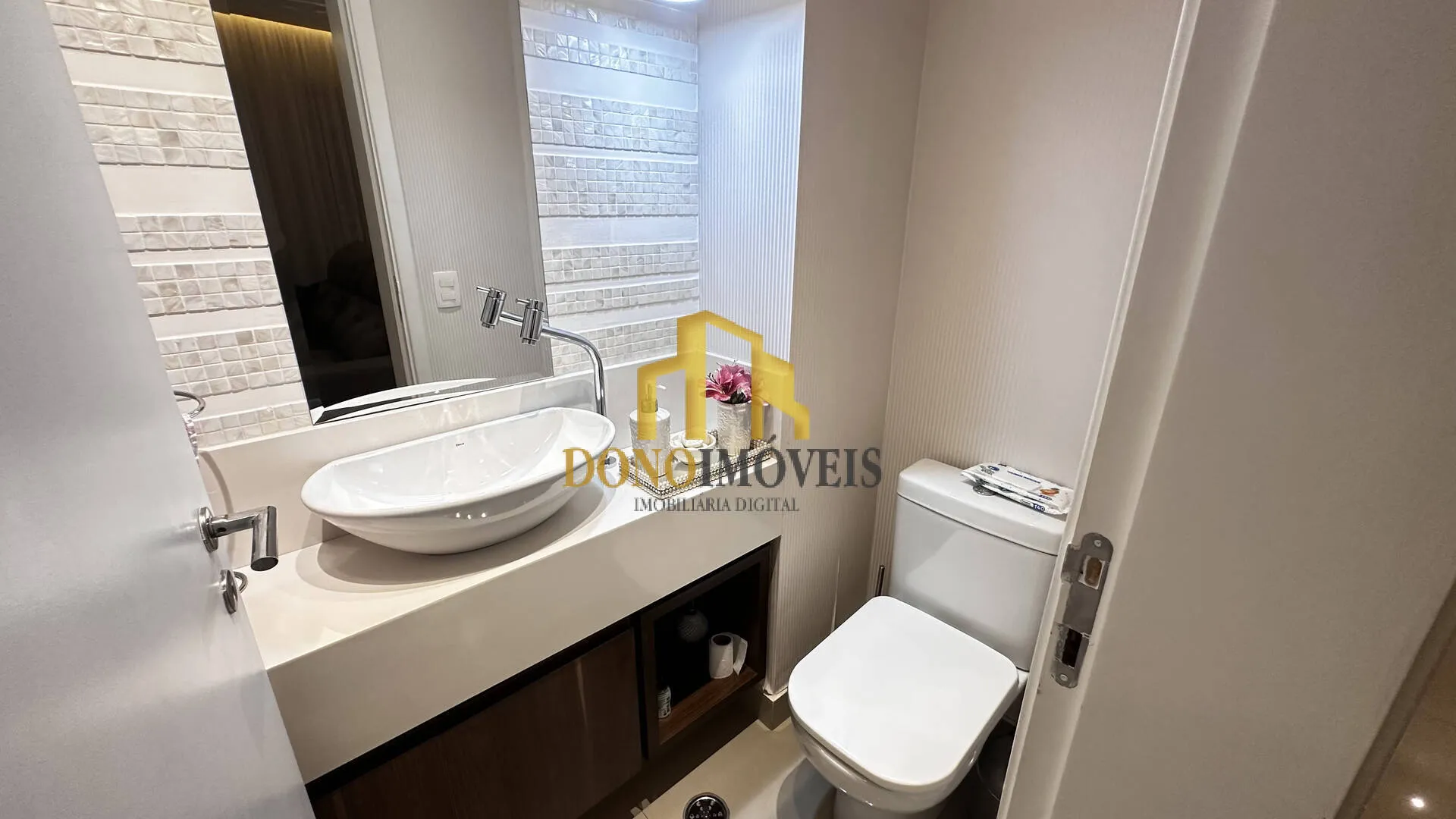 Imagem Apartamento à Venda no Domo Life | 123m² | 3 Dormitórios | Vista Piscina