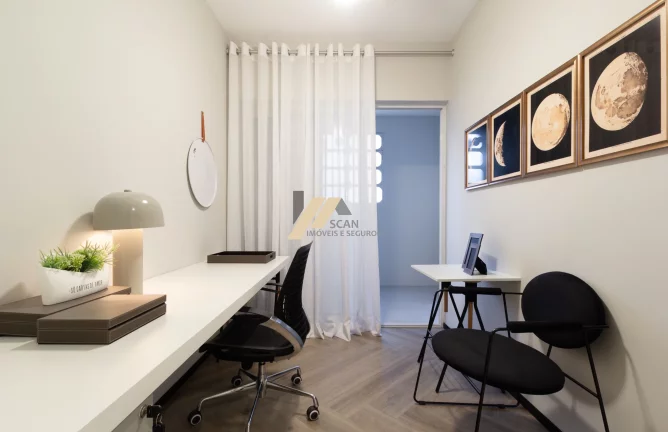 Imagem Apartamento mobiliado para alugar no Cambuí: 3 Quartos, 1 Suíte, 4 Banheiros, 1 Vaga de Garagem, 180m² - Campinas-SP