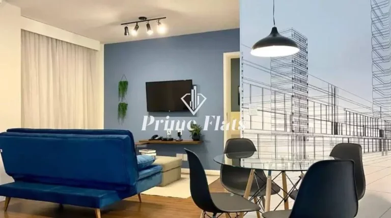 Foto do imóvel Flat disponível para venda no Aparthotel Adagio São Paulo Berrini Hotel, com 42m², 1 dormitório e 1 vaga em Rua Sansão Alves dos Santos
