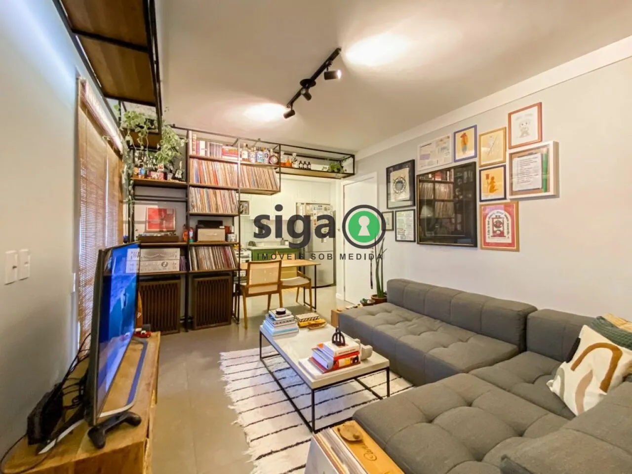 Imagem Apartamento mobiliado de 40m² à venda na Vila Olímpia porteira fechada