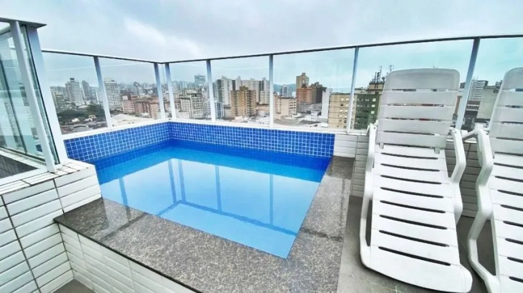 Imagem APARTAMENTO COM 40,00 m² - BOQUEIRÃO - PRAIA GRANDE SP