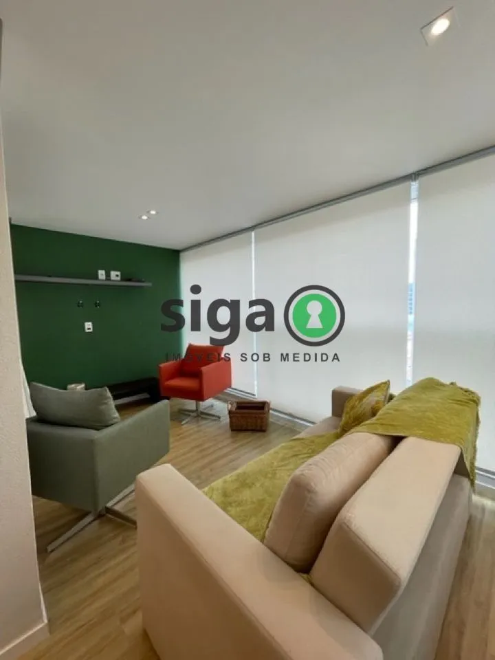 Imagem STUDIO Charmoso com 1 quarto, 1 vaga, em Pinheiros para Venda ou Locação Mobiliado