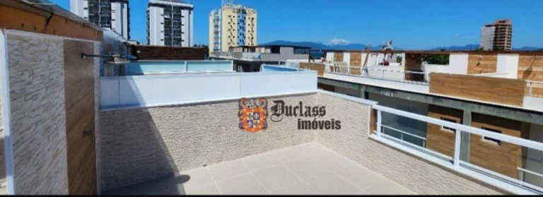 Imagem Sobrado triplex com 2 suítes à venda, 199 m² por R$ 675.000 - Massaguaçu - Caraguatatuba/SP
