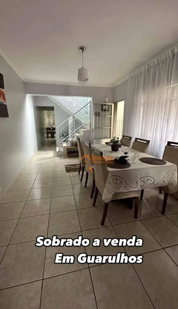 Imagem Sobrado com 2 dormitórios à venda, 216 m² por R$ 630.000,00 - Jardim Monte Carmelo - Guarulhos/SP