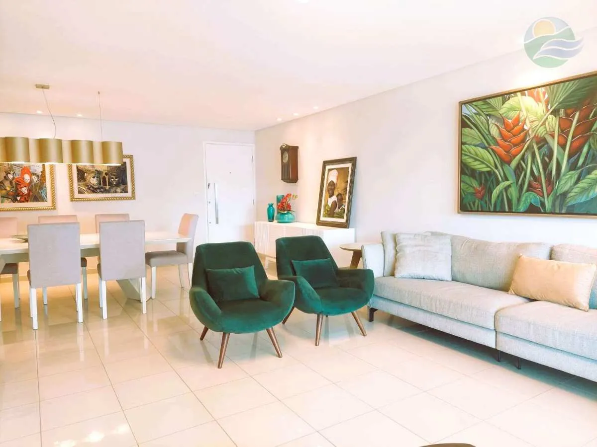 Imagem Apartamento alto padrão 4 quartos, 172m2, andar alto, VENDA, Boa Viagem, Recife.