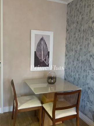 Imagem Flat disponível para venda no Mercure São Paulo Berrini, com 54m², 2 dormitórios e 1 vaga de garagem