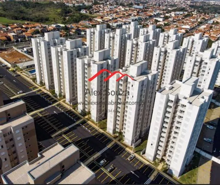 Imagem Apartamento para Venda em Hortolândia, Vila São Pedro, 2 dormitórios, 1 suíte, 2 banheiros, 1 vaga
