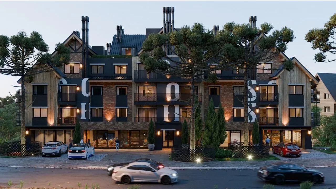 Foto do imóvel Apartamento à venda em Gramado, Centro, com 2 quartos, 73.58m2