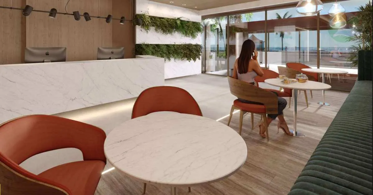Imagem Apartamento 1 quarto 33,37m2, Venda, Avenida Boa Viagem, Pina, Recife.