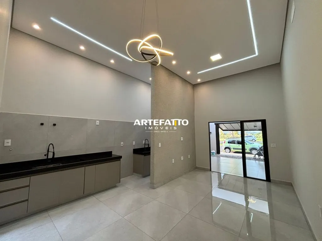 Foto do imóvel Casa à venda em Franca, Villagio Mundo Novo, com 3 quartos, 99m2 em Avenida Doutor Severino Marcio Pereira Meirelles