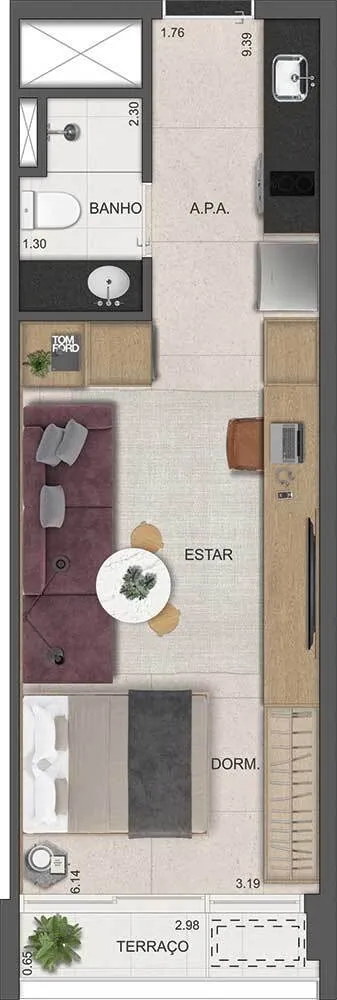 Imagem O residencial que alinha todas as suas vontades. Próximo da estação Oscar Freire e Av. Rebouças....