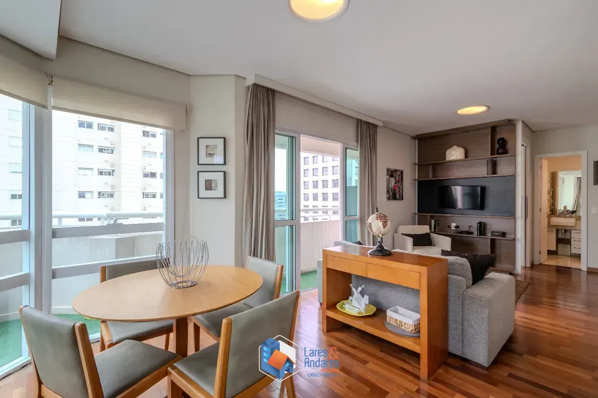 Imagem Apartamento para venda em Vila Olímpia com 3 quartos, sendo 2 suítes, 133m²