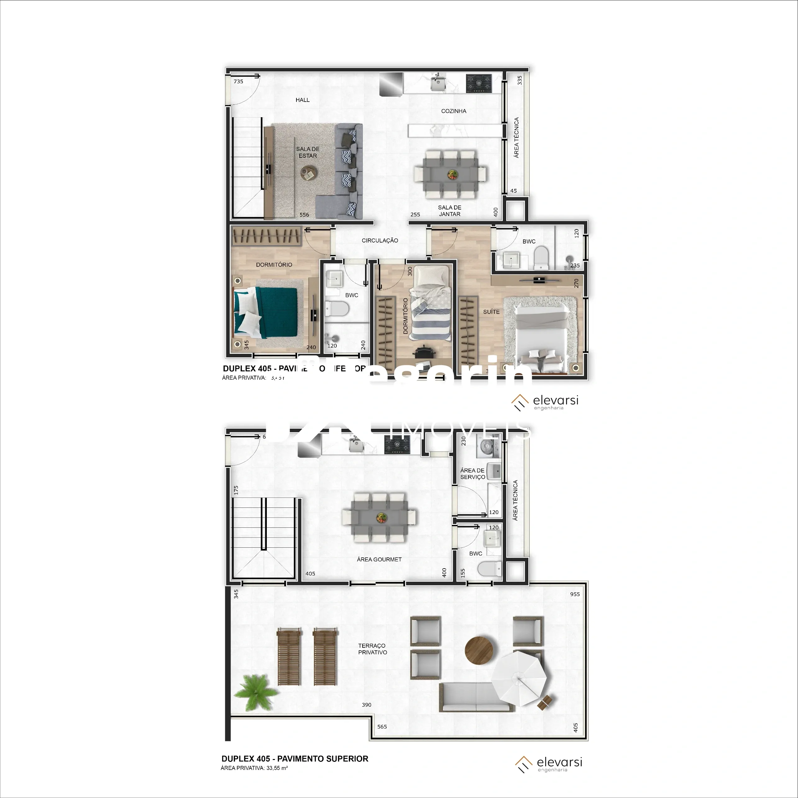 Imagem Apartamento à venda com 3 quartos e churrasqueira em Centro, Pinhais