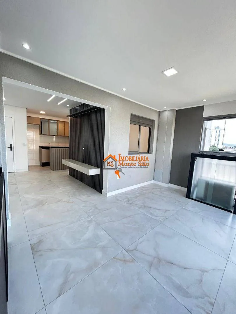 Imagem Apartamento com 2 dormitórios para alugar, 57 m² por R$ 4.829,98/mês - Centro - Guarulhos/SP