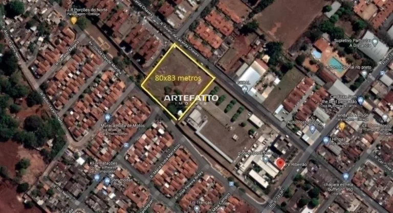 Imagem Vende-se Área de 6.640 metros Jardim Ipiranga - Ribeirão Preto