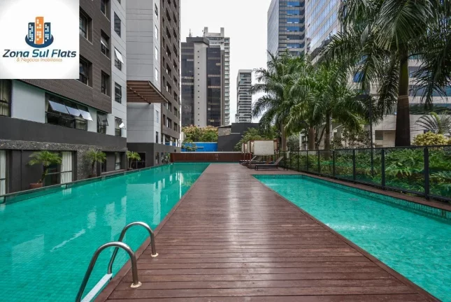 Imagem Apartamento à Venda No Brooklin Com 1 Dormitório e 1 Vaga - Mobiliado