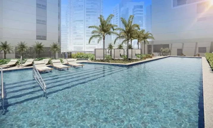 Imagem AMPÈRE BROOKLIN - Aptos de 262m² e 482m², ótima localização, 950m da Estação Berrini da CPTM!