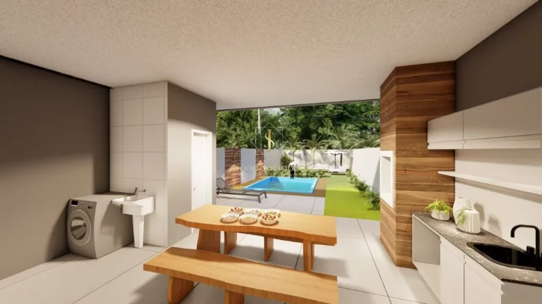 Imagem Casa alto padrão com piscina para Venda localizada no Balneário Eliane, Guaratuba PR
