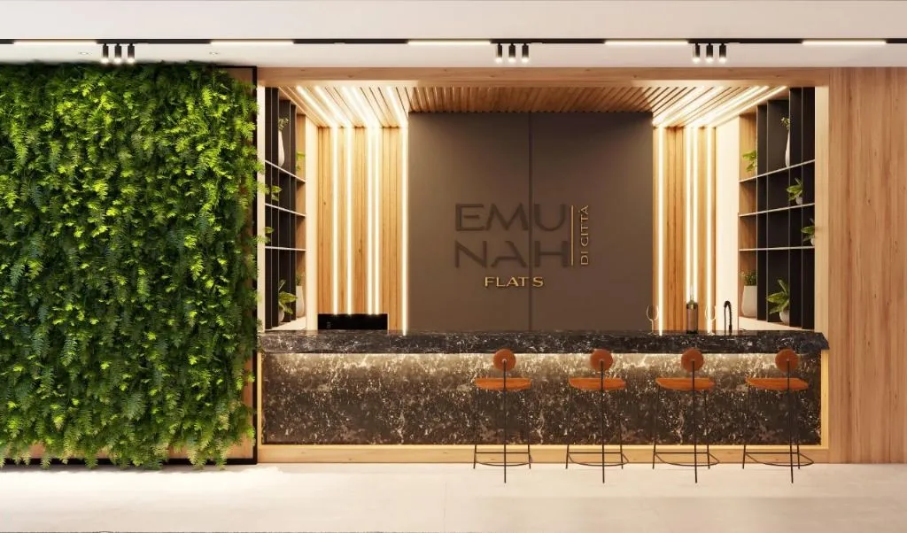 Imagem Apartamento com 1 dormitório à venda, 23 m² por R$ 329.978,00 - Ponta de Campina - Cabedelo/PB