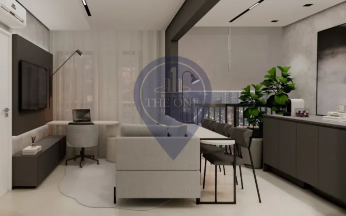 Imagem Apartamento de luxo em Pinheiros, São Paulo-SP: 1 quarto, 1 suite, 35m² para venda ou locação!