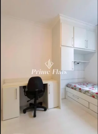 Imagem Flat disponível para venda no Condomínio Twin Towers Ibirapuera em Moema, com 74m², 2 dormitórios e 1 vaga