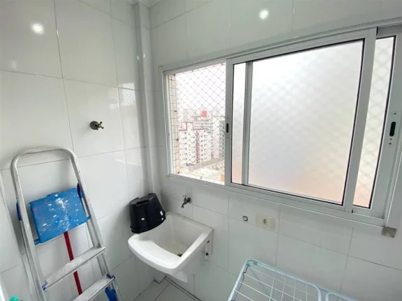 Imagem Apartamento com 2 dorms, Aviação, Praia Grande - R$ 500 mil, Cod: 2817