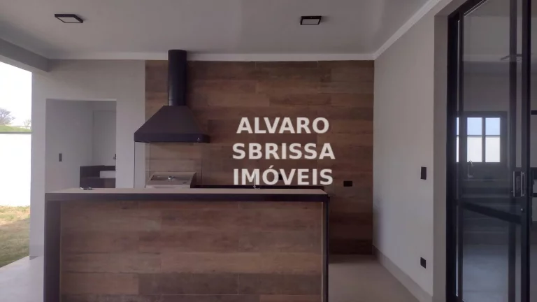 Imagem Linda casa nova térrea à venda com 3 suítes e piscina no Condomínio Campos de Santo Antônio II em Itu SP