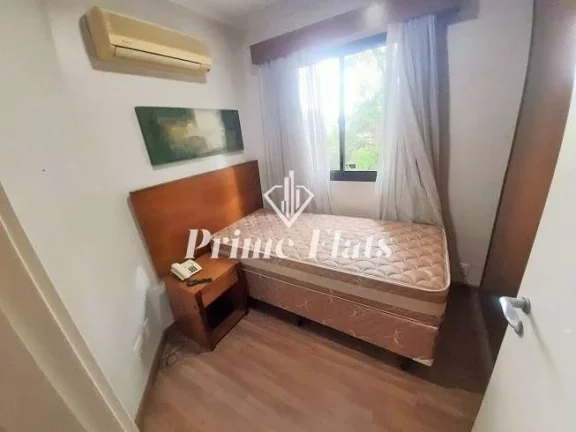 Imagem Flat disponível para locação no Quality Suítes Long Stay Vila Olímpia, com 48m², 2 dormitórios e 1 vaga
