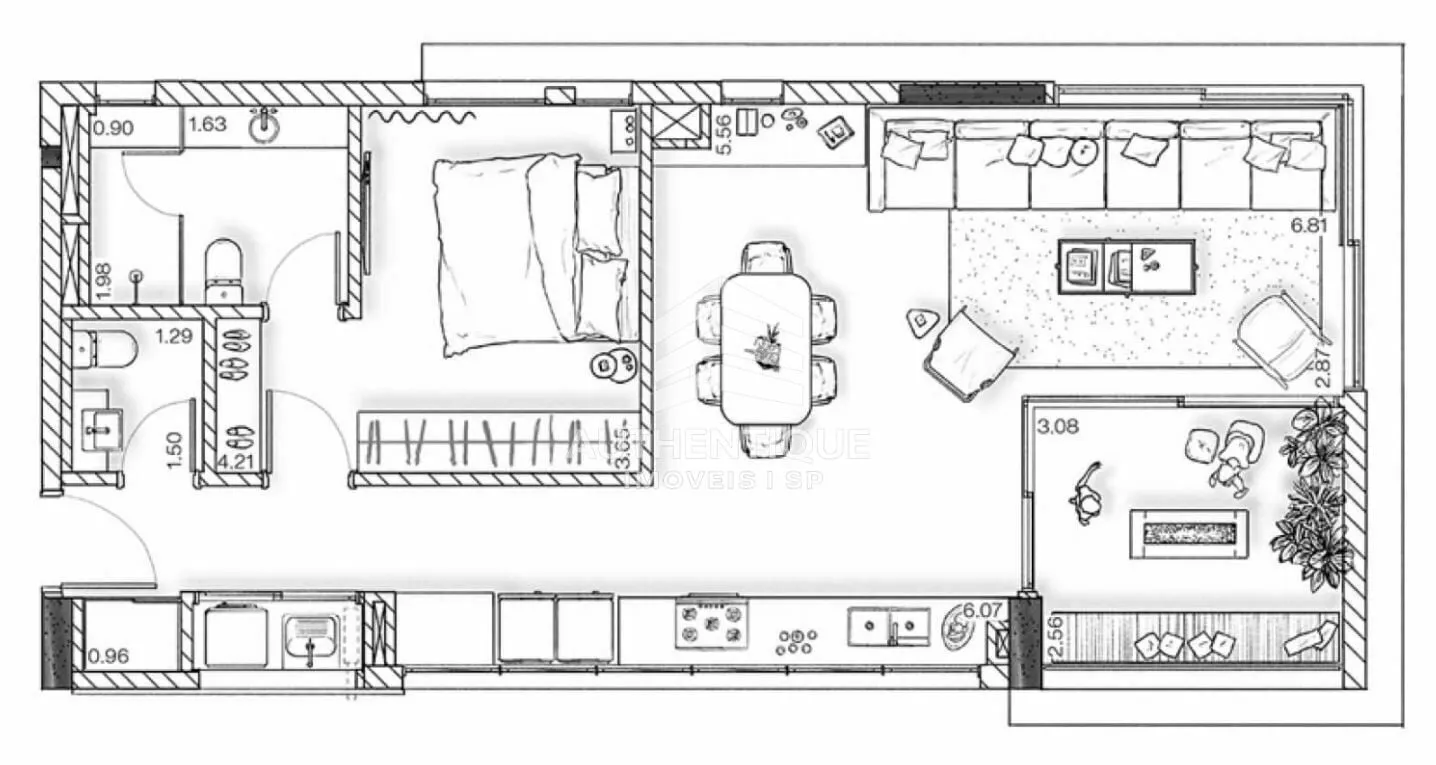 Imagem Uri Itaim Bibi - Apartamento à venda em São Paulo/SP