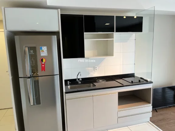 Imagem Apartamento para locação na Consolação, São Paulo-SP: 1 quarto, 1 sala, 1 banheiro, 1 vaga de garagem!