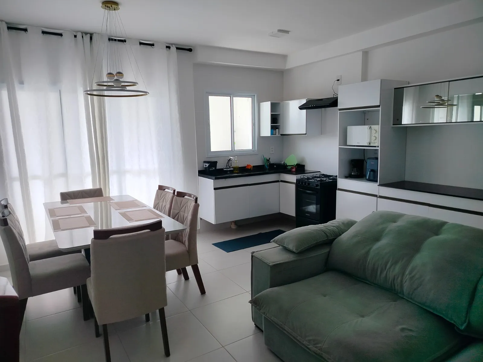 Imagem Apartamento Mobiliado com Três Dormitorios no Coração do Parque Campolim