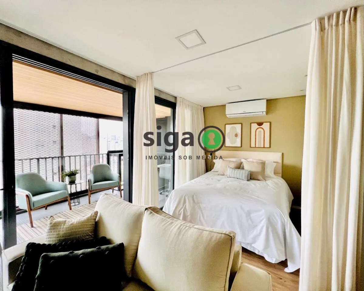 Imagem Apartamento Studio na Vila Nova Conceição com 1 quarto