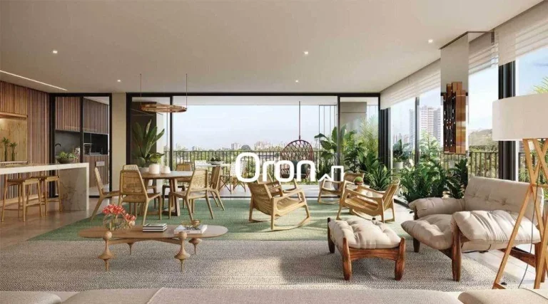 Imagem Apartamento à venda, 199 m² por R$ 1.955.000,00 - Serrinha - Goiânia/GO
