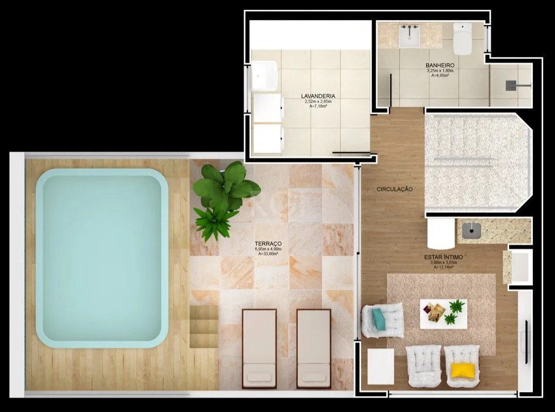 Imagem Casa Condominio para Venda - 195m², 3 dormitórios, sendo 1 suites, 2 vagas - Tristeza