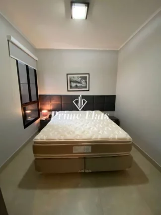 Imagem Flat disponível para locação no Hotel Massis, com 50m², 1 dormitório e 1 vaga de garagem