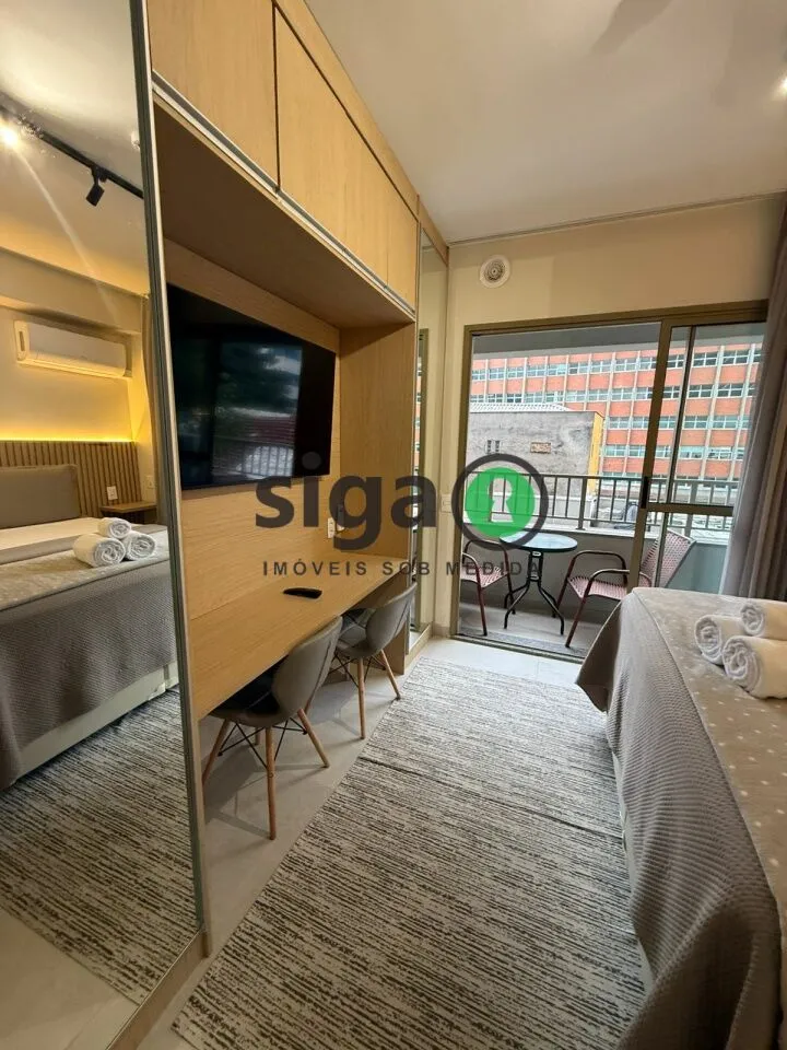 Imagem Studio Mobiliado ao Lado da Paulista e Metrô Paraíso, Pronto para Morar ou Investir.