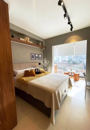 Foto do imóvel Studio disponível para venda no Condomínio Studio Brooky, com 22m² e 1 dormitório em Rua das Sempre-Vivas