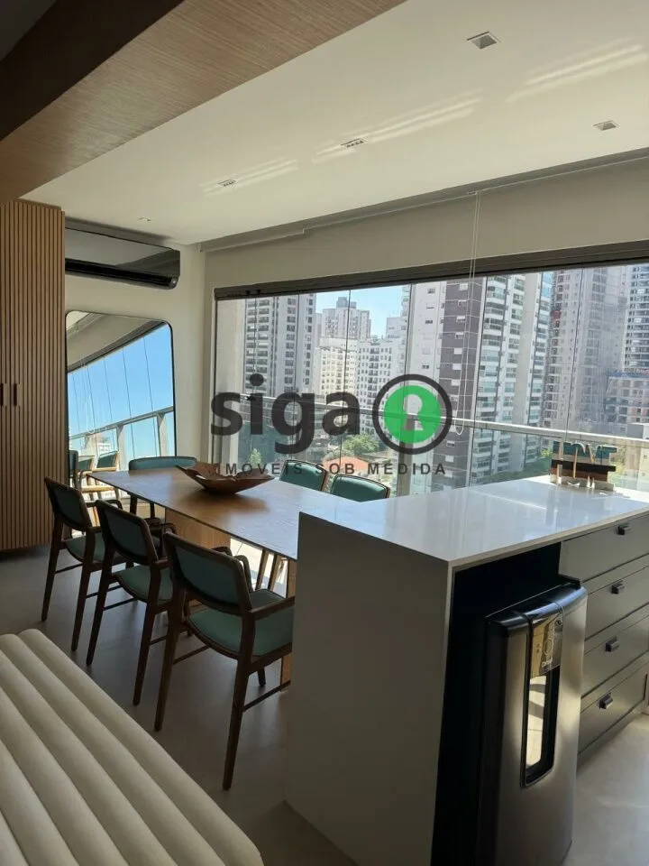 Imagem Apartamento à venda no Brooklin de 100m² com 2 suítes e 2 vagas em São Paulo