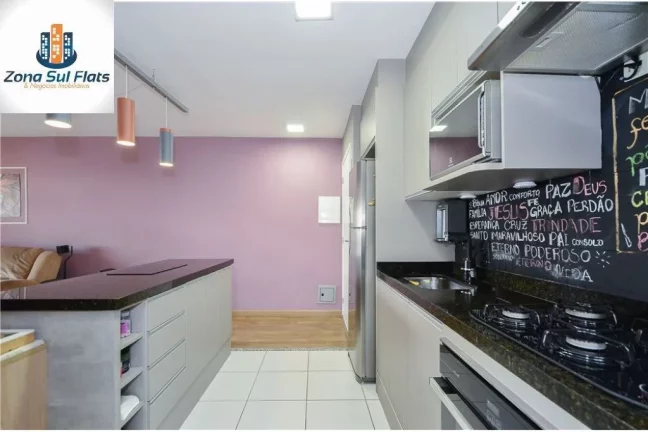 Imagem Apartamento à Venda Na Vila Andrade Com 2 Dormitórios Sendo 1 Suíte e 1 Vaga