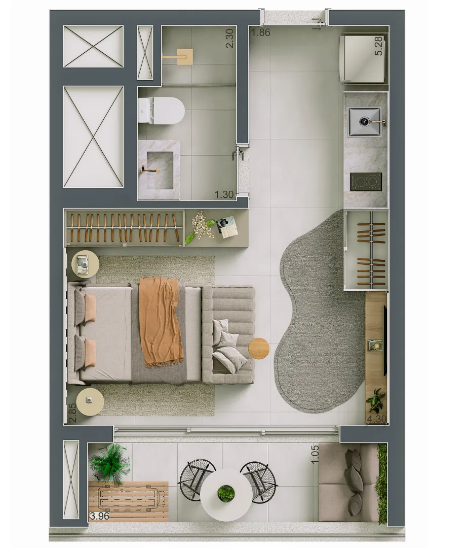 Imagem Maison Diogo By Fibra - Studios - Breve Lançamento - Maison Diogo Premium Studios - Residencial
