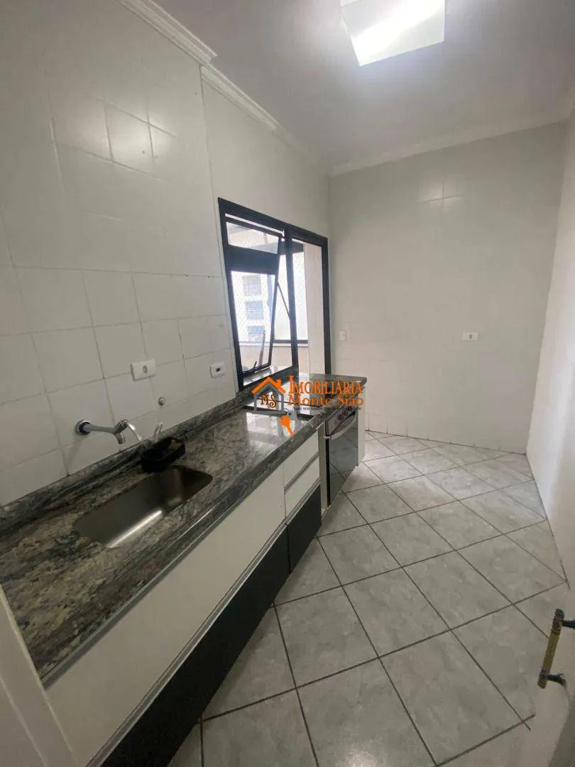 Imagem Apartamento com 2 dormitórios, 62 m² - venda por R$ 390.000,00 ou aluguel por R$ 3.537,00/mês - Centro - Guarulhos/SP